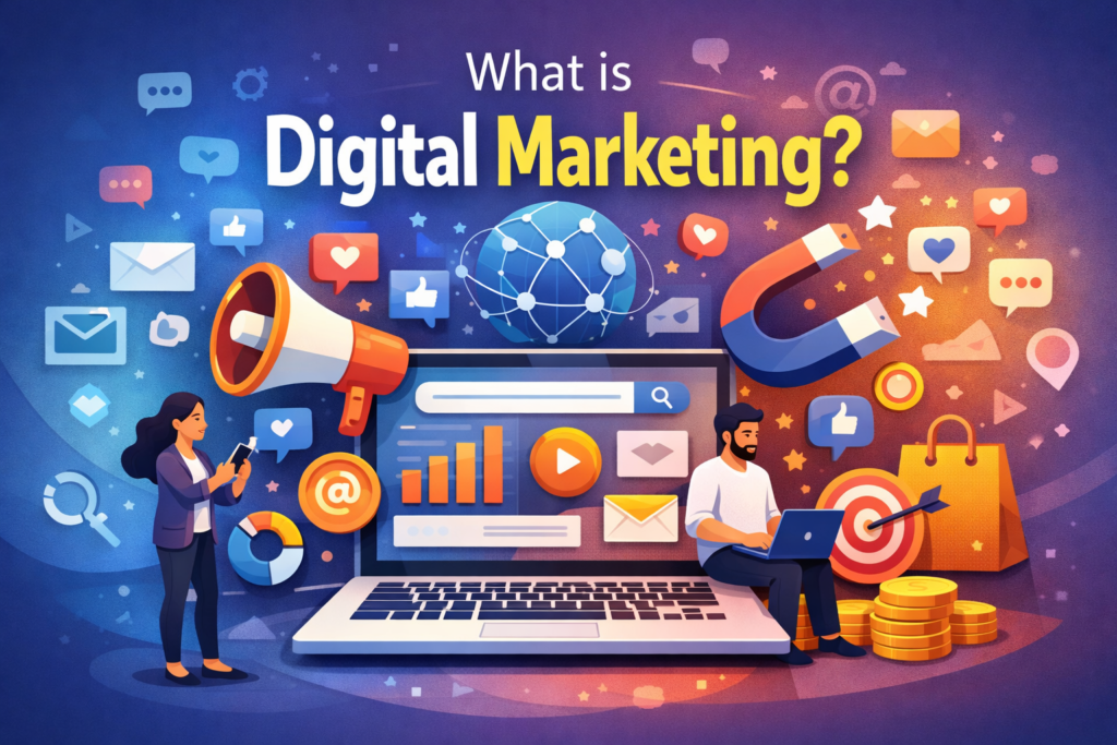 What is digital marketing?